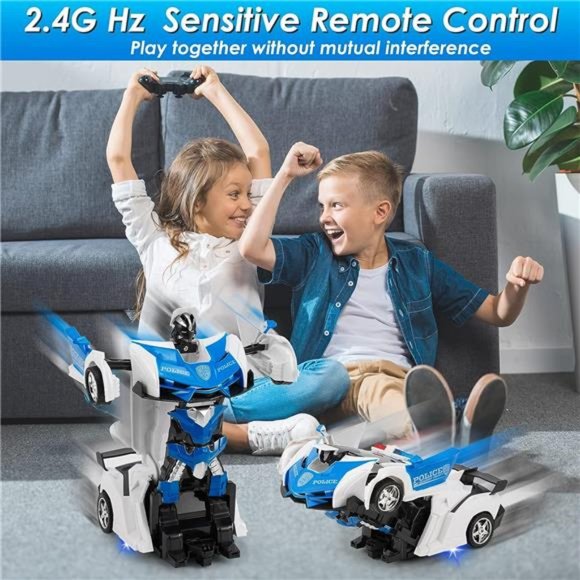 Remote Control Car,Rechargeable Transformable Remote Control Car for Boys& Girls - Picture 6 of 6